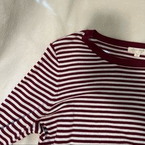 2 SHIRTS for $4 striped long sleeve